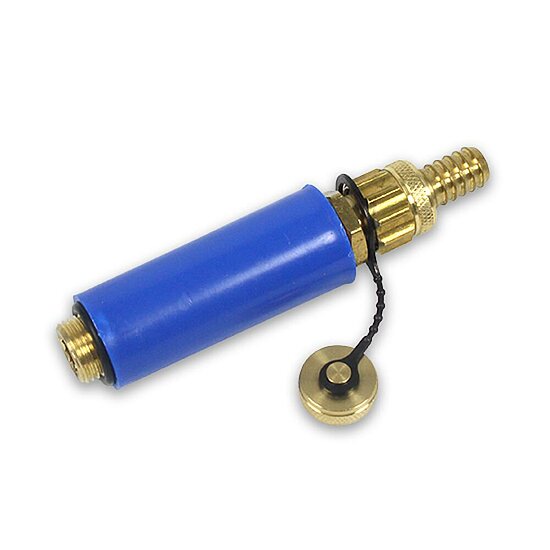 Baustopfenventil blau, Airfit, 1/2“ x 80 mm