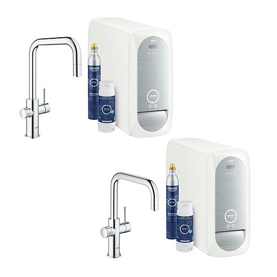 Grohe Blue Home, Spültischbatterie mit Filterfunktion, U-Auslauf