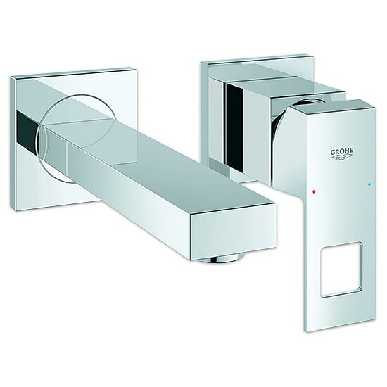 Eurocube 2-Loch-Waschtischbatterie, GROHE, 171 mm Ausladung, chrom