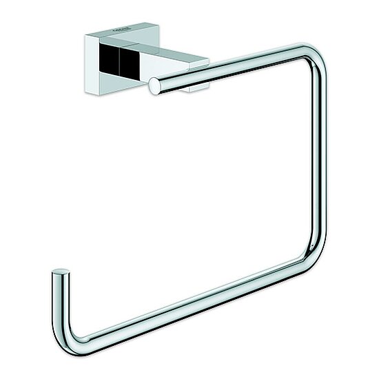 Essentials Cube Handtuchring, GROHE, chrom