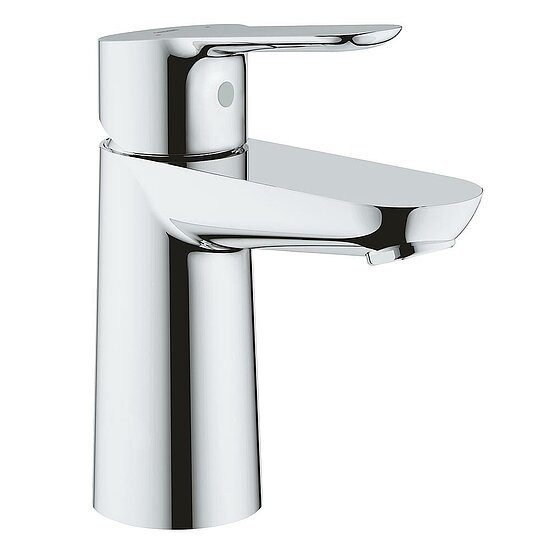 Waschtischarmatur, Grohe, Start Edge, DN 15, S-Size, ohne Zugstange, chrom