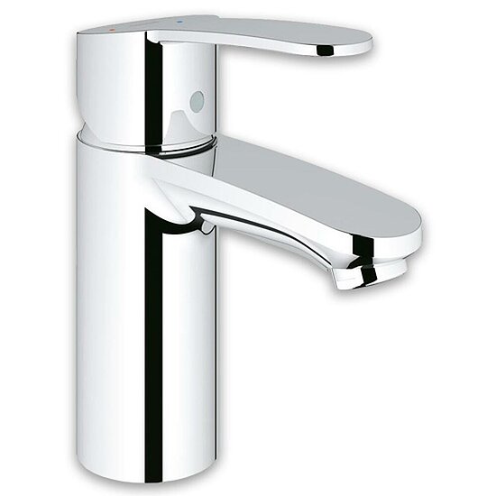 Waschtischmischer GROHE Serie Eurostyle Cosmopolitan, verchromt, Typ EcoJoy Kartusche, ohne Ablaufgarnitur