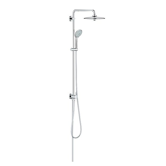 Brause-System GROHE Serie Euphoria 260, verchromt, mit Umstellung