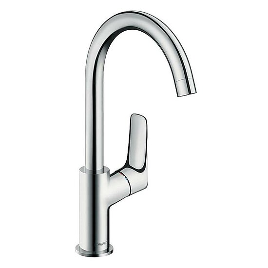 Waschtischmischer HANSGROHE Serie 210 Logis, mit Zugstangen-Ablaufgarnitur