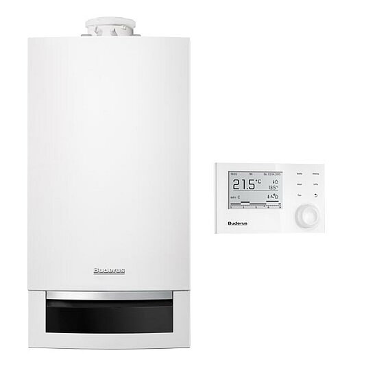 Gasbrennwertgerät GB172 24K, 24kW, Buderus, Aufputz ohne Speicher, Erdgas E