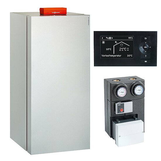 Gaskessel Paket Vitocrossal 300 19 kW, Divicon HKV, Viessmann