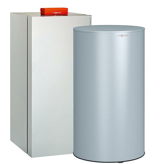 Gaskessel Paket Vitocrossal 300, 19 kW, 300 L Vitocell 100-V CVAB, ohne Mischer, Viessmann