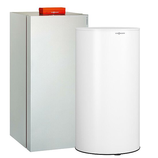 Gaskessel Paket Vitocrossal 300, 13 kW, 160 L Vitocell 300-V EVIB-A, ohne Mischer, Viessmann