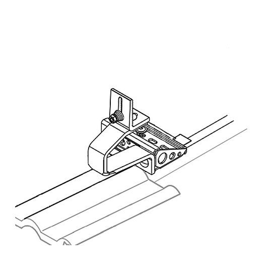 Viessmann Befestigung Sparrenhaken 6xSV, senkrechte Montage