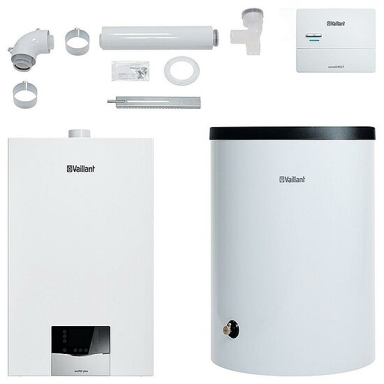 VAILLANT Paket 1.644 ecoTEC plus VC 15 CS/1-5, VRC 710,VIH R 120, LAS starr