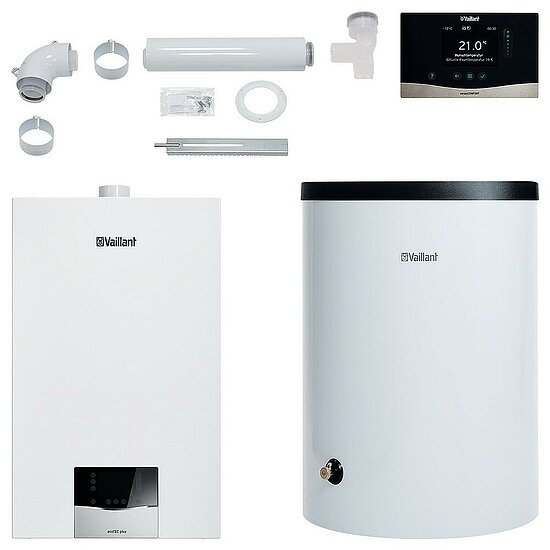 VAILLANT Paket 1.701 ecoTEC plus VC 10 CS/1-5, VRC 720, VIH R 120, LAS flex.