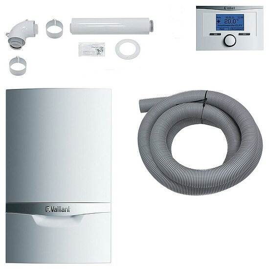 VAILLANT Paket 1.71 Mehrfachbel. 2er VC 206/5-5 LL,VRT 350,inkl. Abgasleitung