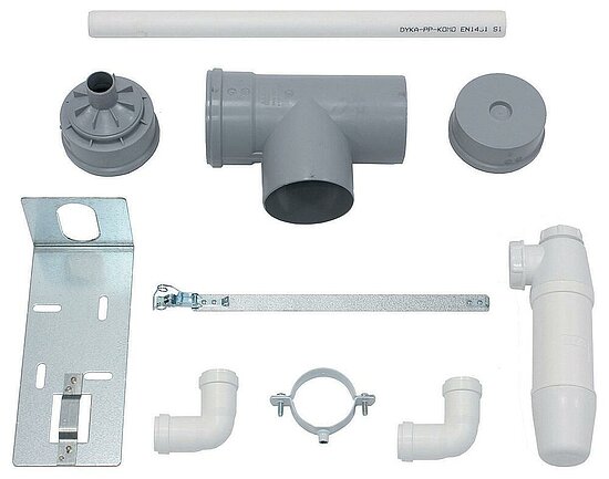 VAILLANT Paket 1.803 Mehrfachbel. 3er VC 206/5-5 LL,VRT 380,inkl. Abgasleitung