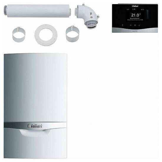 VAILLANT Paket 1.627 Mehrfachbel. 3er VCW 206/5-5 E,VRT 380, inkl.Abgasleitung