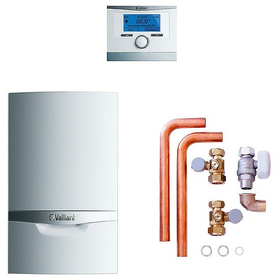 VAILLANT Paket 1.808 ecoTECplus 2er-Kask VC146/5-5 E, multiMATIC 700/6, Zubehör