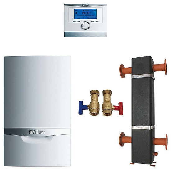 VAILLANT Paket 1.154/2 ecoTEC plus Kask. VC636/5-5 E, multiMATIC 700/6, Zub.