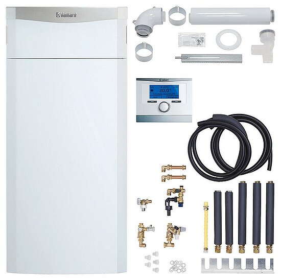 VAILLANT Paket 1.397/5 ecoCOMPACT VSC146 VRC 700/5, Konsole, Luft/Abgasz Starr