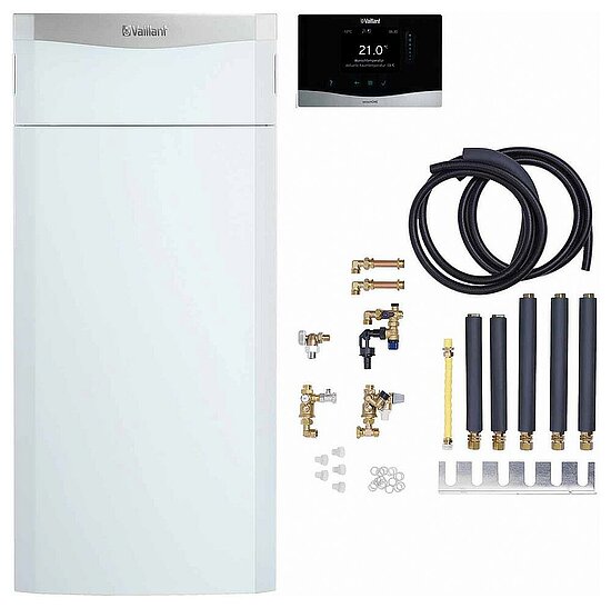 VAILLANT ecoCOMPACT Paket 1.348/2 VSC146/4-5 90 E, sensoHOME 380, Konsole