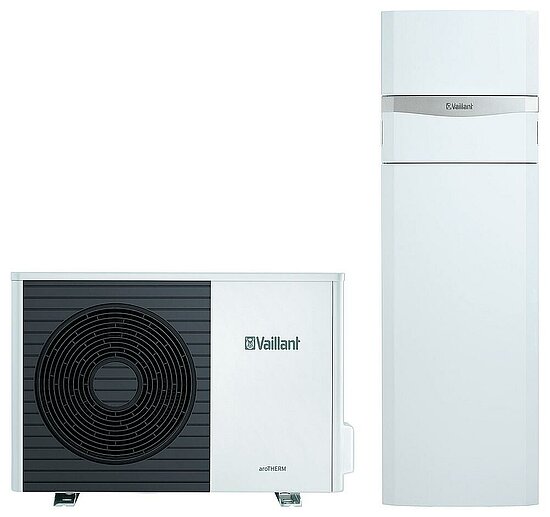 VAILLANT aroTHERM Split mit uniTOWER VWL 55/5 AS S2 mit VWL 58/5 IS