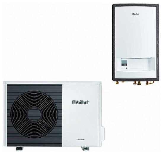 VAILLANT aroTHERM Split mit Hydraulikstation VWL 35/5 AS S2 mit VWL 57/5 IS