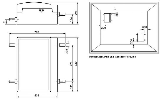 VAILLANT fluoCOLLECT VWW 19/4 SI Wärmetauscher, Wasser/Wasser