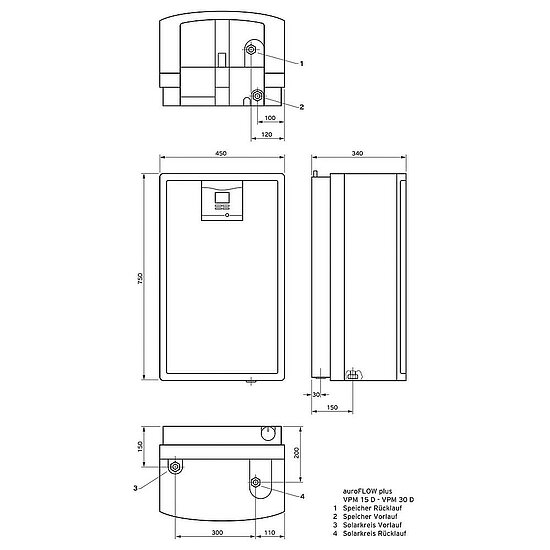 VAILLANT Solarladestation auroFLOW plus VPM 15 D