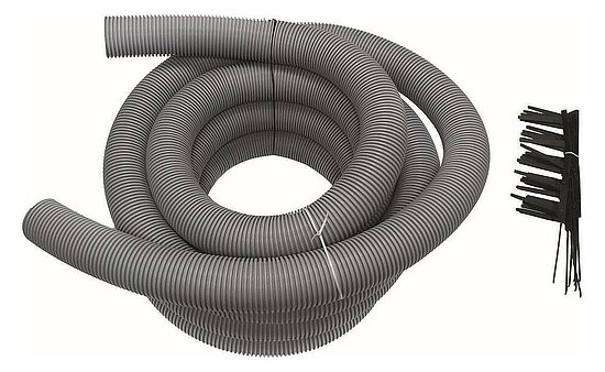 VAILLANT flexible Abgasleitung Brennwert DN100. PP. 25m. 12 Abstandshalter