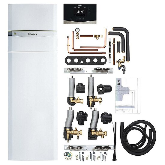 VAILLANT Wärmepumpen-Paket FlexoCOMPACT exclusive VWF 58/4 4.406 mit Regler