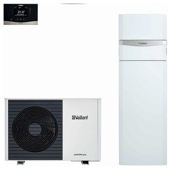 VAILLANT Wärmepumpen-Paket aroTHERM plus VWL 75/6A S2 mit uniTOWER plus VIH QW190 4.37