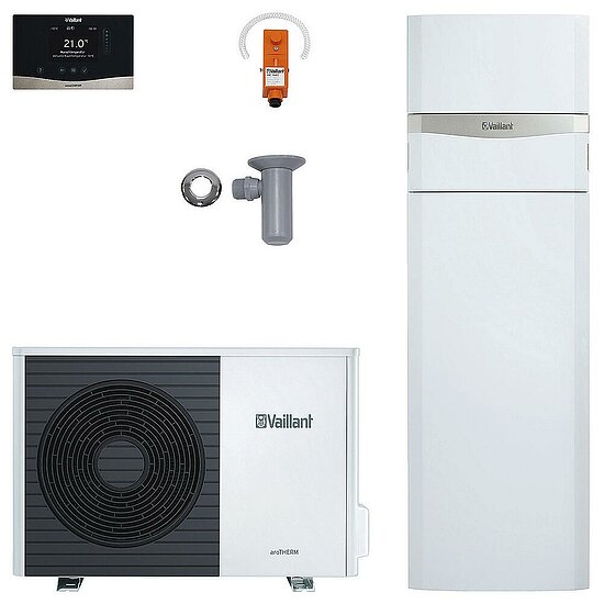 VAILLANT Wärmepumpen-Paket aroTHERM Split VWL 75/5 AS S2 mit uniTOWER VWL 4.016