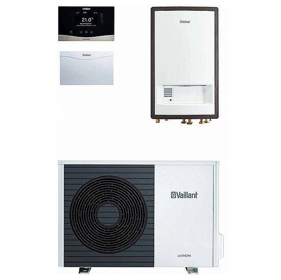 VAILLANT Wärmepumpen-Paket aroTHERM Split 2er Kaskade VWL 105/5 AS S2 4.393