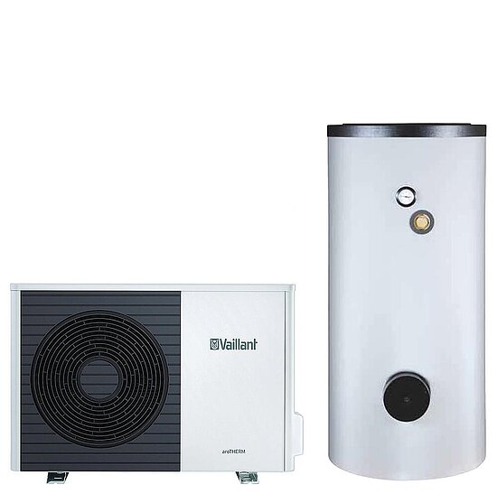 VAILLANT aroTHERM plus VWL 105/6 A S2 mit 300 Liter Warmwasserwärmepumpenspeicher