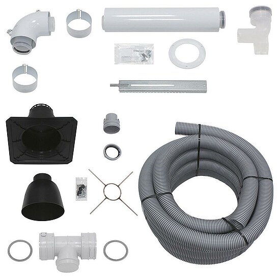 VAILLANT Paket 1.52 Luft-/Abgasführung flex.. Anschluss-Set D 60/100 PP (3 St.)