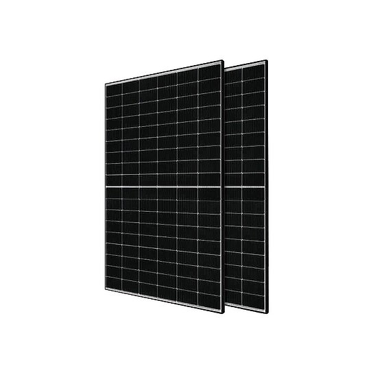 Photovoltaik, Solarmodul, JAM54S30-410W MR JA Solar, 410Wp, mono – Halbzellen, schwarzer Rahmen