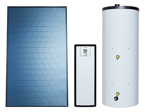 VAILLANT Paket 9.201/5 Solar SWW 2x VFK 125. VIH S2 250/4 B. VMS 8