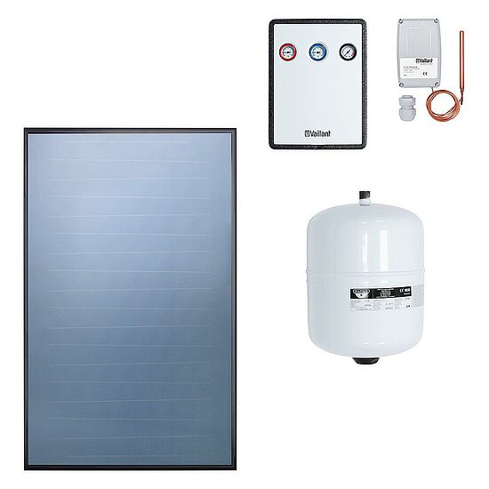 VAILLANT Paket 9.602/6 zur solaren Nachrüstung 2x VFK 155 V