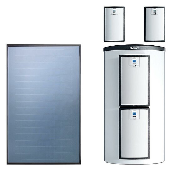 VAILLANT Solar Paket SHU 9.446/5 6 x VFK 145 V. VPS 1000/3