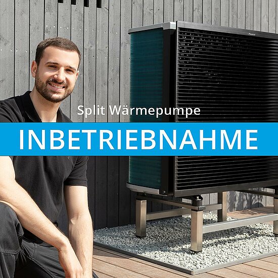 DAIKIN Inbetriebnahme Split-Wärmepumpe