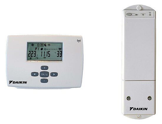 DAIKIN Raumthermostat kabellos per Funk für DAIKIN Altherma Wärmepumpen, 230V