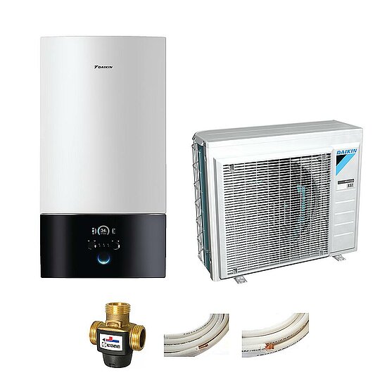 DAIKIN Altherma Paket 3 R W, Baugröße 6, H 6 kW 230 V E-Heizstab